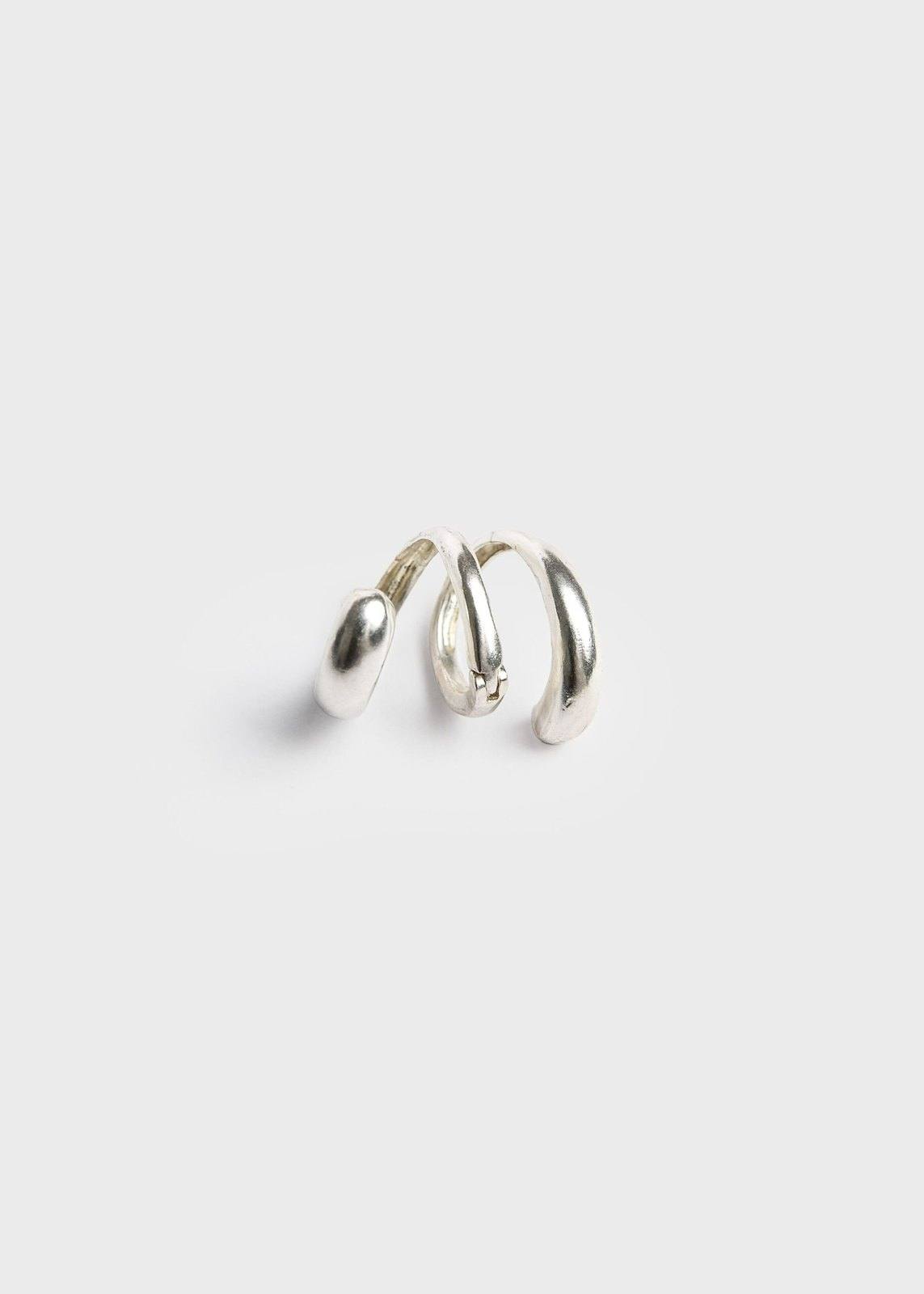 Anillo Tail Hardware Plata