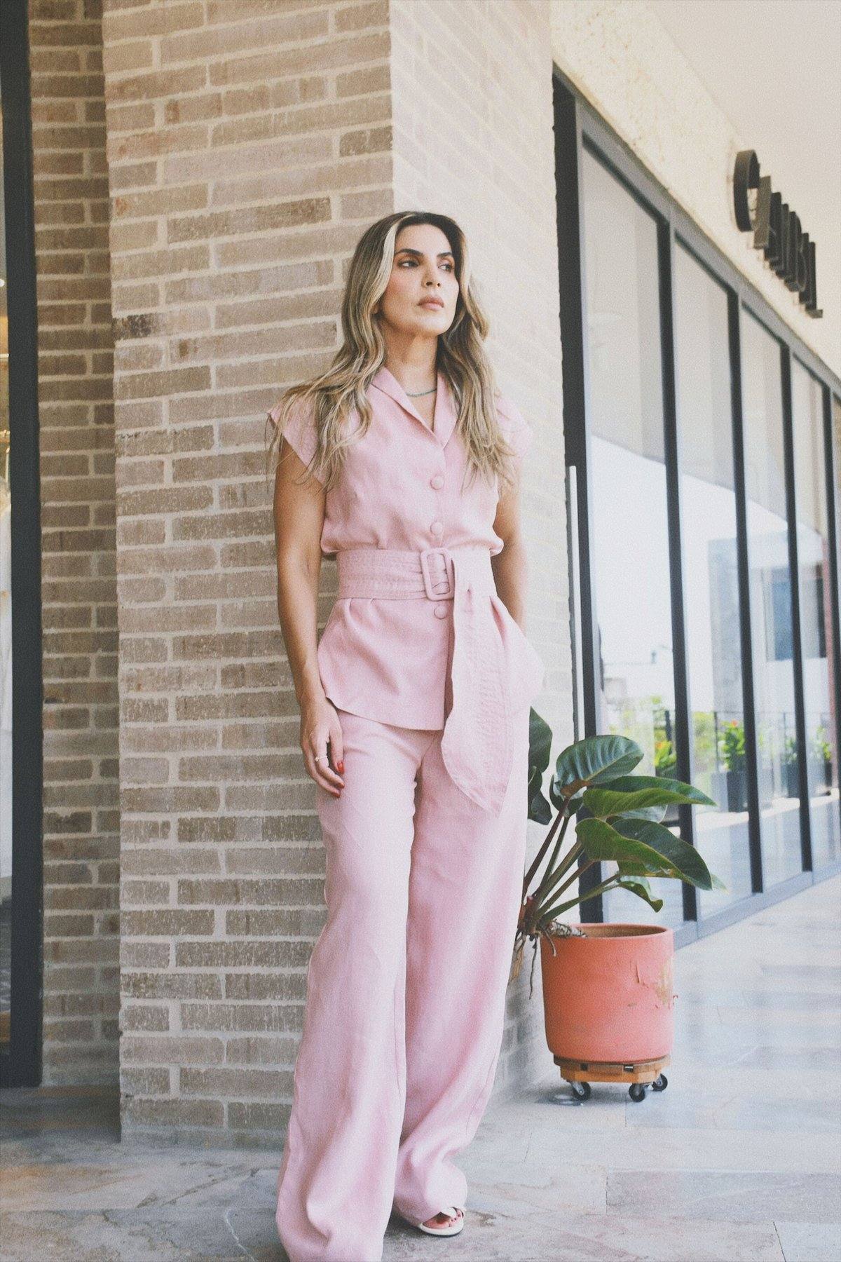 Blazer Alma Palo de Rosa