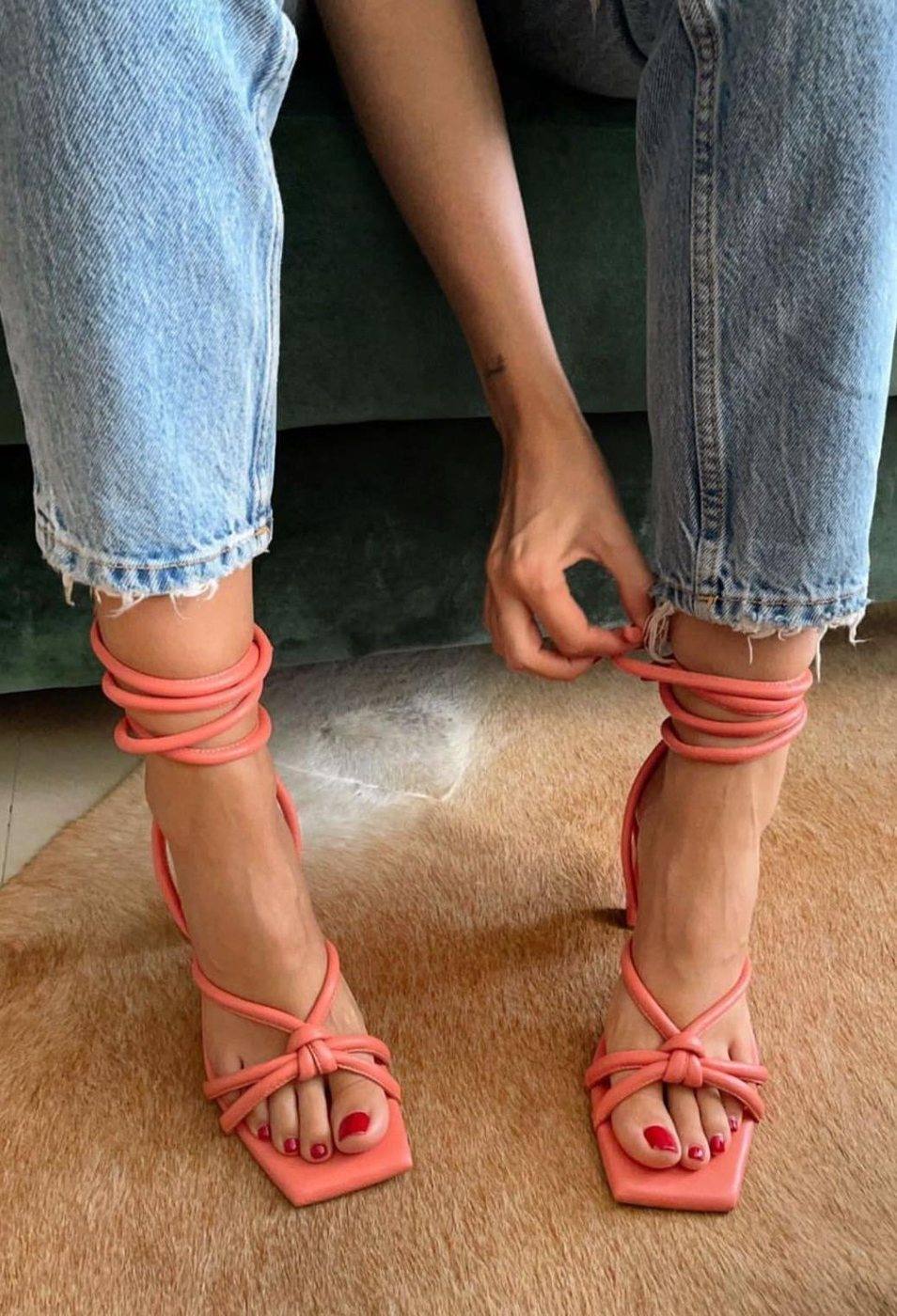 Sandalias Antoniette Toronja