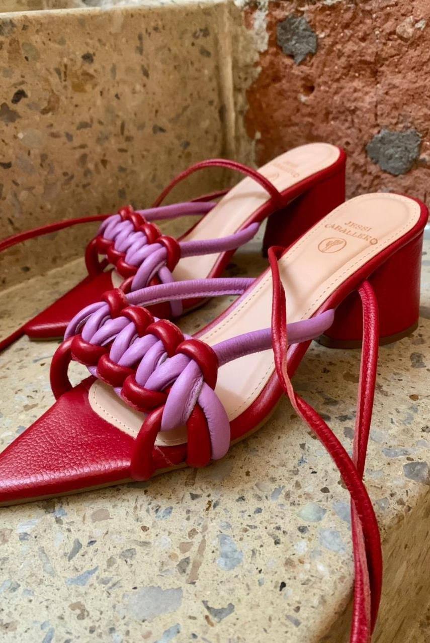Sandalias de tacón Pame