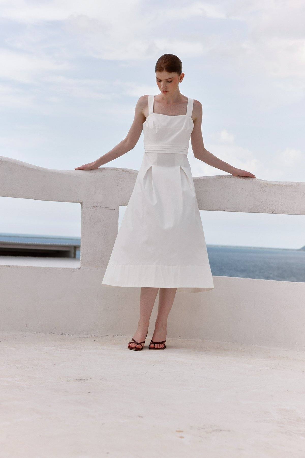 Vestido Buritaca Blanco, foto 6