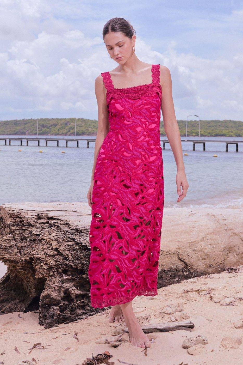 Vestido Crepúsculo Burgundy