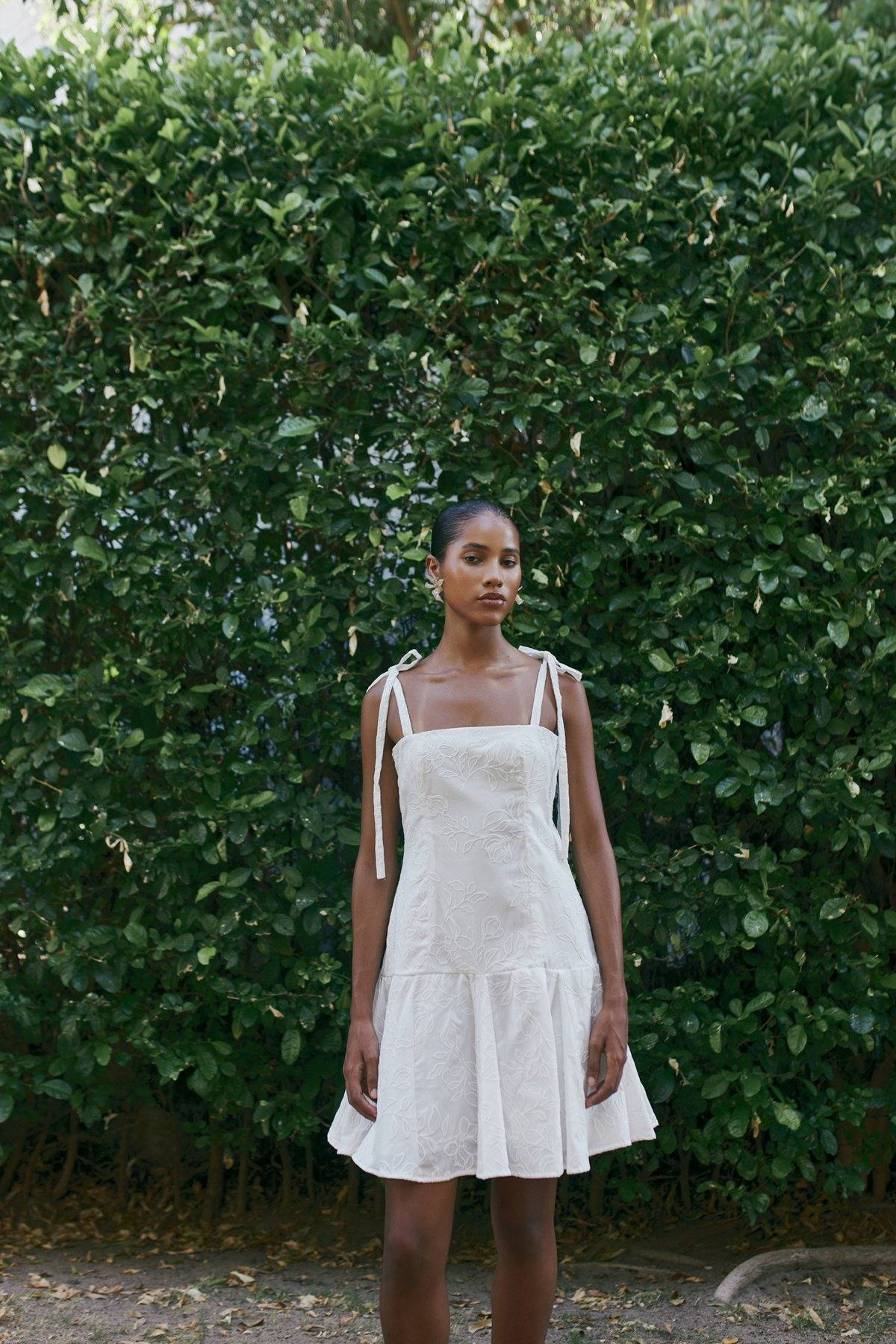 Vestido Flor Blanco