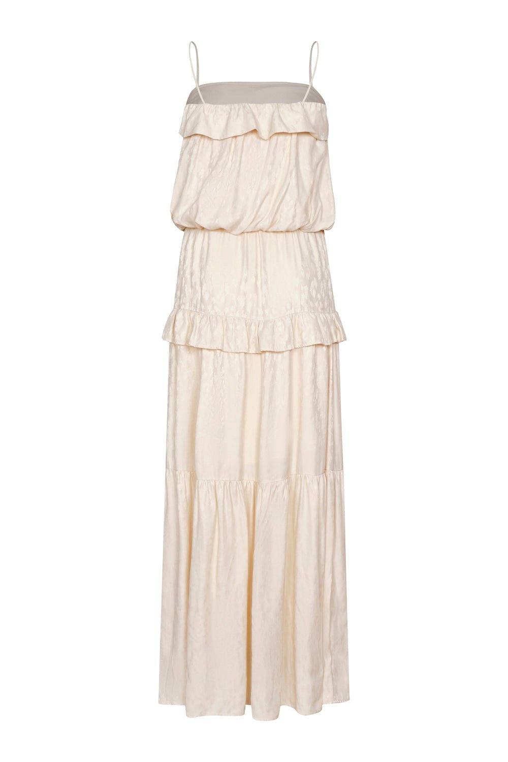 Vestido largo Parma Vainilla, foto 5